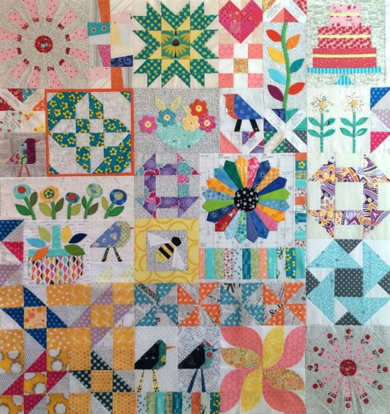 Sampler Quilt 2015