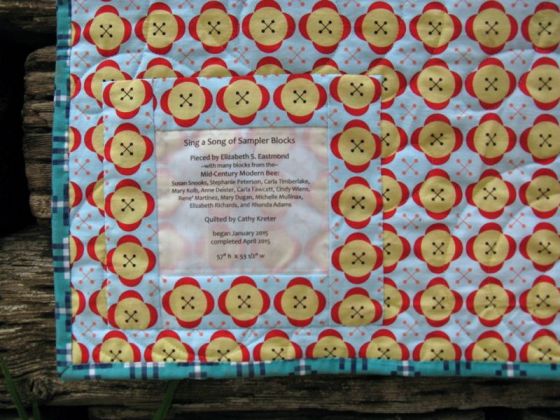 Sing A Song of Sampler Blocks_label