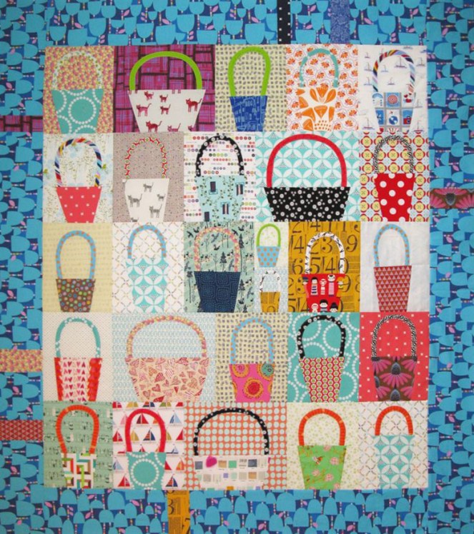 Basket Blocks Quilt Top