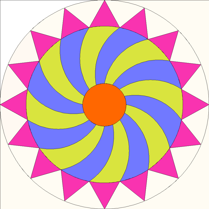 Circles Block #13–EPP Sew-A-Long – OccasionalPiece–Quilt!