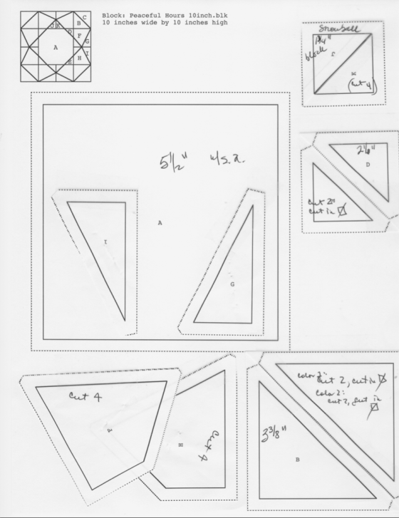 Peaceful Hours layout