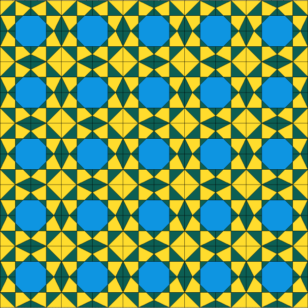 Peaceful Hours Quilt 5x5