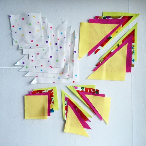 Woven Star Block_1 PIeces