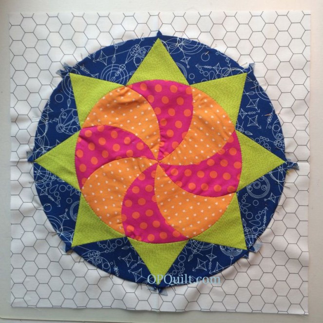 Circles Block #14–EPP Sew-A-Long