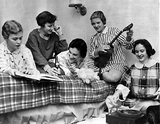 pajama party retro