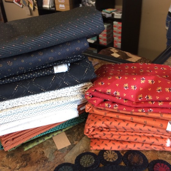 Fabric for Halloween quilt