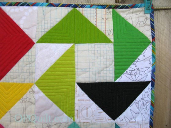 Flying Through a Rainbow_green