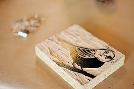 block printing class sample