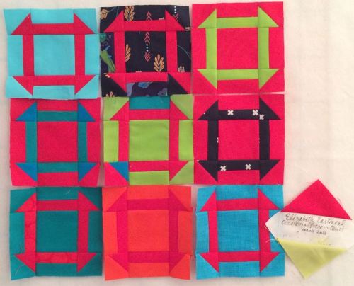 March MCM bee blocks