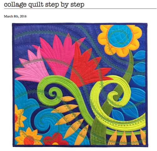 Sassaman collage quilt