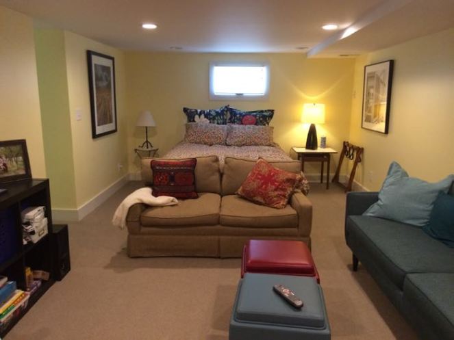 Basement apt