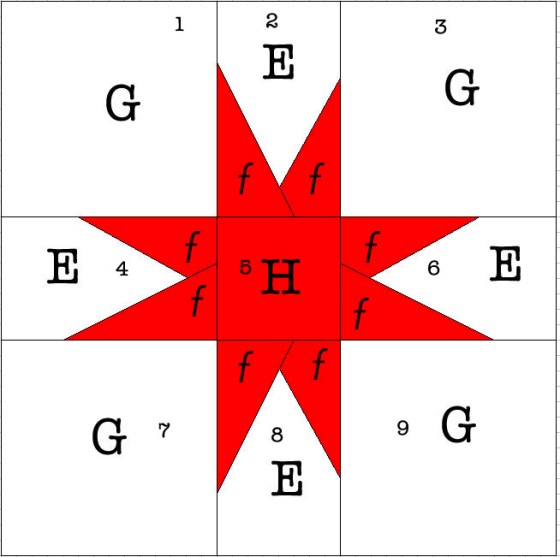 Wonky StarMapSewing