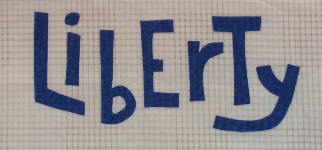 Liberty USA Mini Quilt, 2