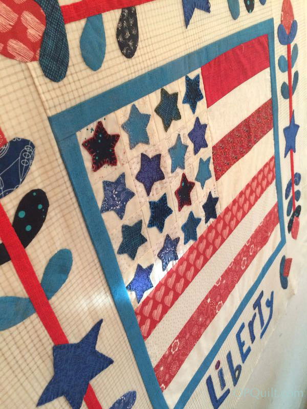 Liberty USA Mini Quilt, 3