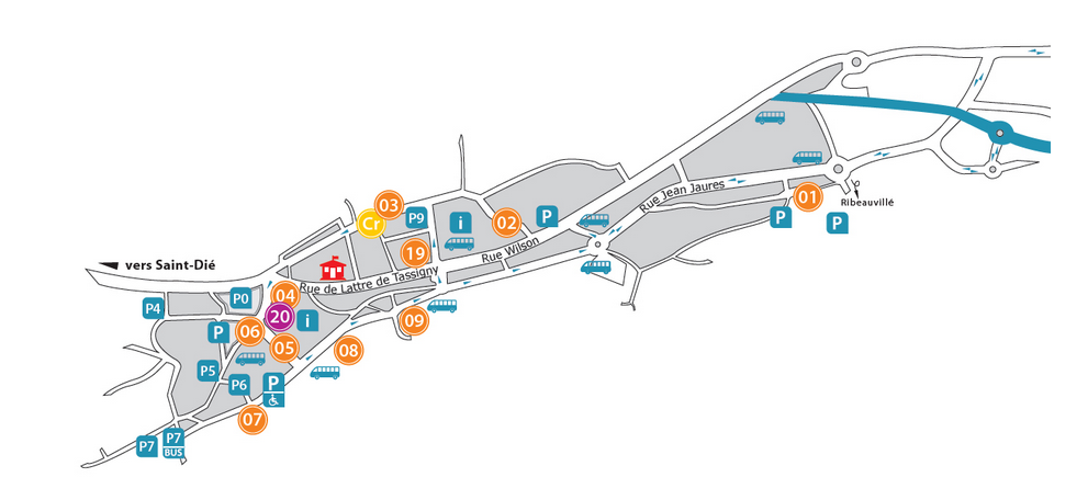 Ste MarieauxMines Map