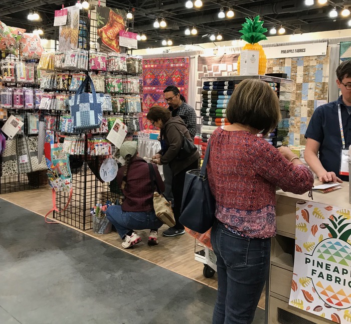 QuiltCon2018_Pineapple Fabrics