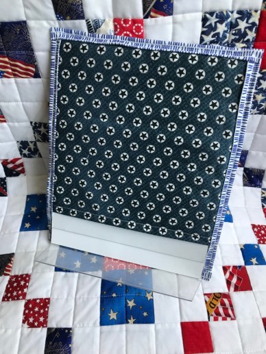 Fourth July Tiny Quilt_back