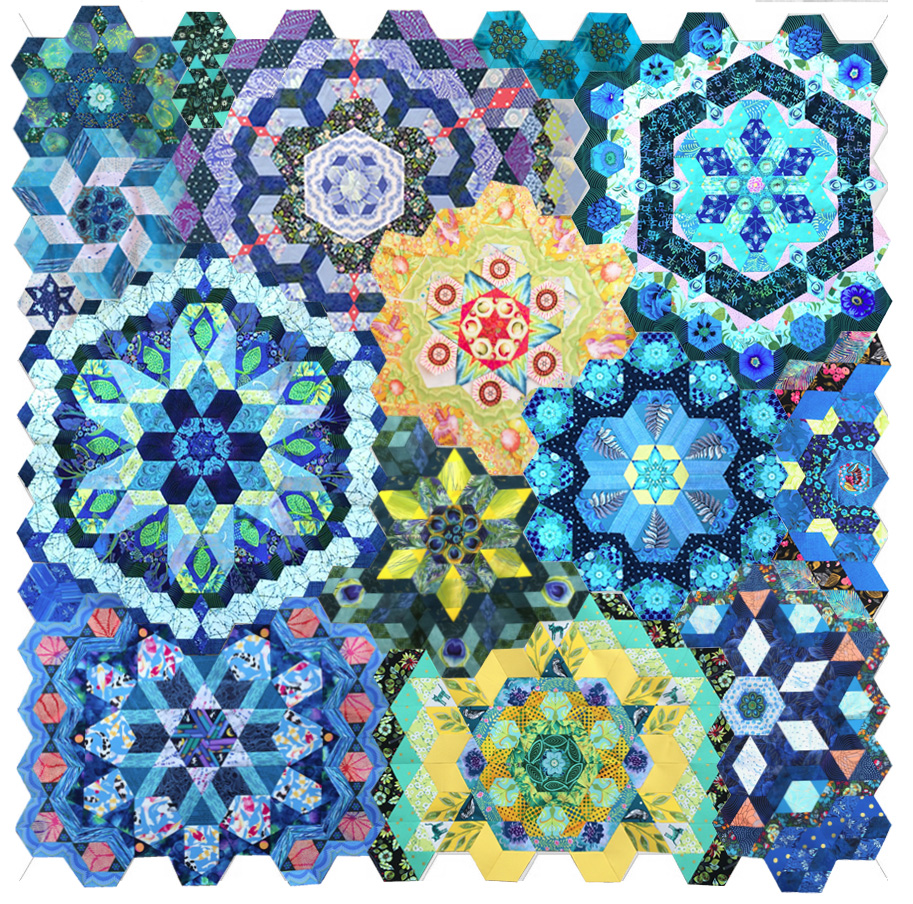 All Rosettes_OPQuilt