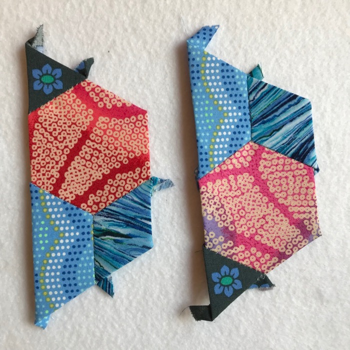 Millefiore border fillins