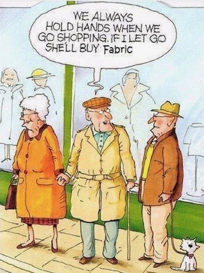 Cartoon Fabric Buying