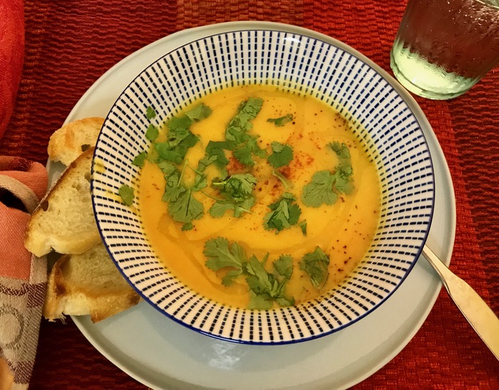 Carrot Cauliflower Soup