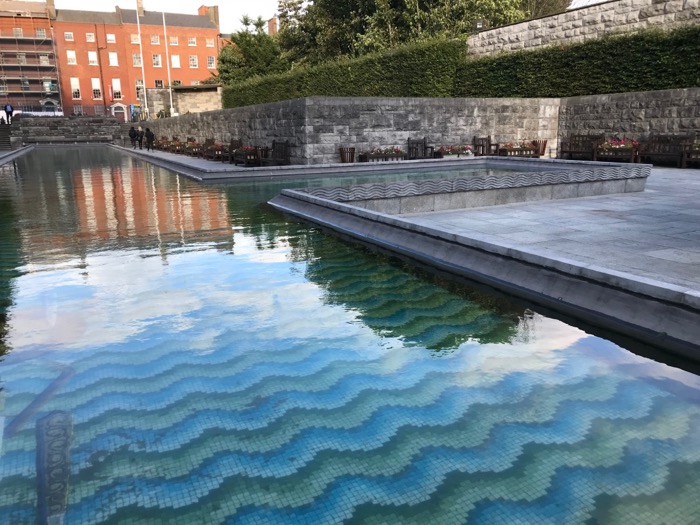 Dublin Garden of Remembrance waves.jpg