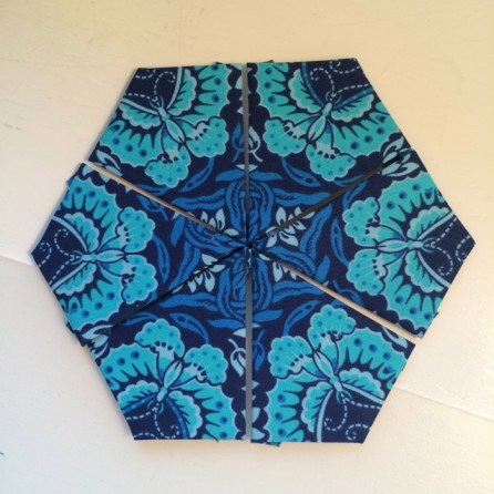 Millefiore first sewing