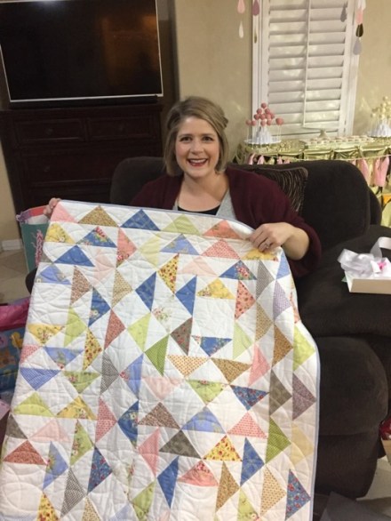 Deneese baby quilt