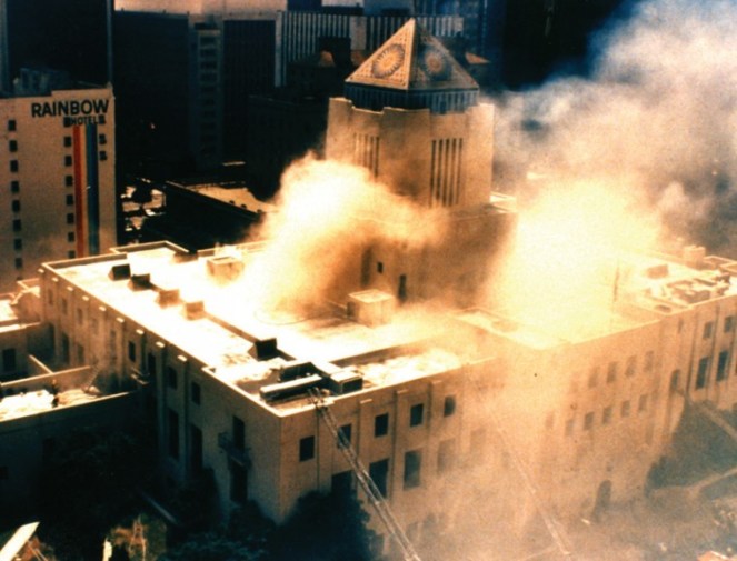 Burning LA Library 1