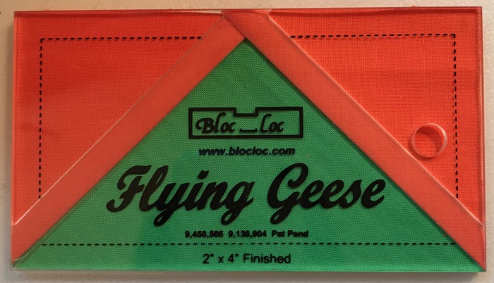 Flying Geese BlocLoc ruler