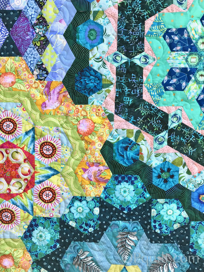 Plitvice Quilt_5 detail