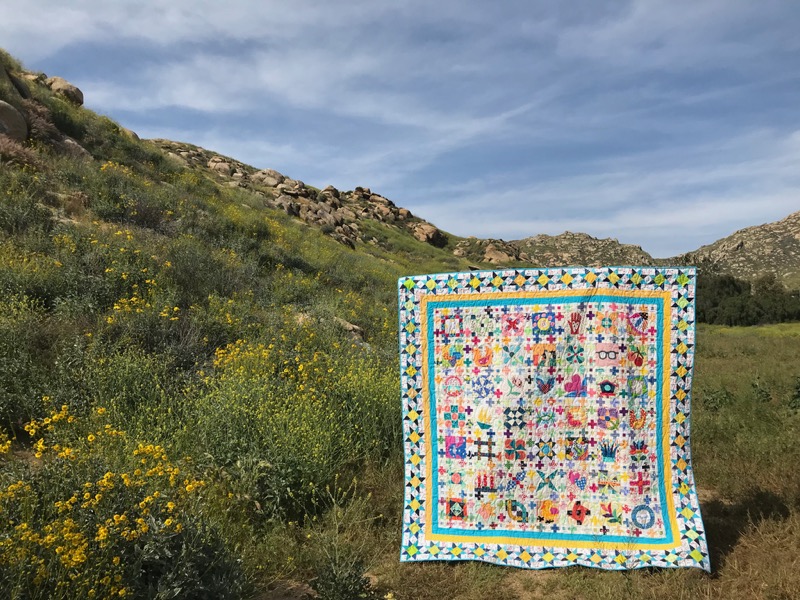 AllFriendsinHeaven_4full quilt