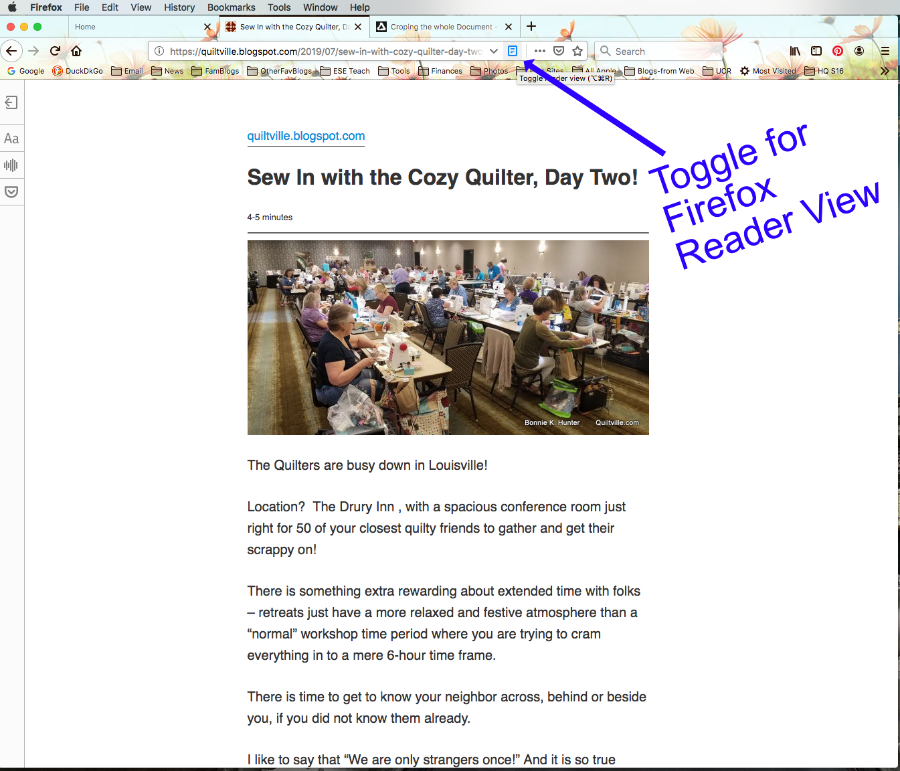 Reader View Firefox1