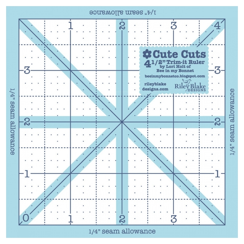 rulers Cute Cuts 4.5 inch