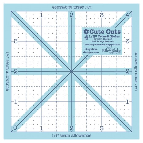 rulers Cute Cuts 4.5 inch