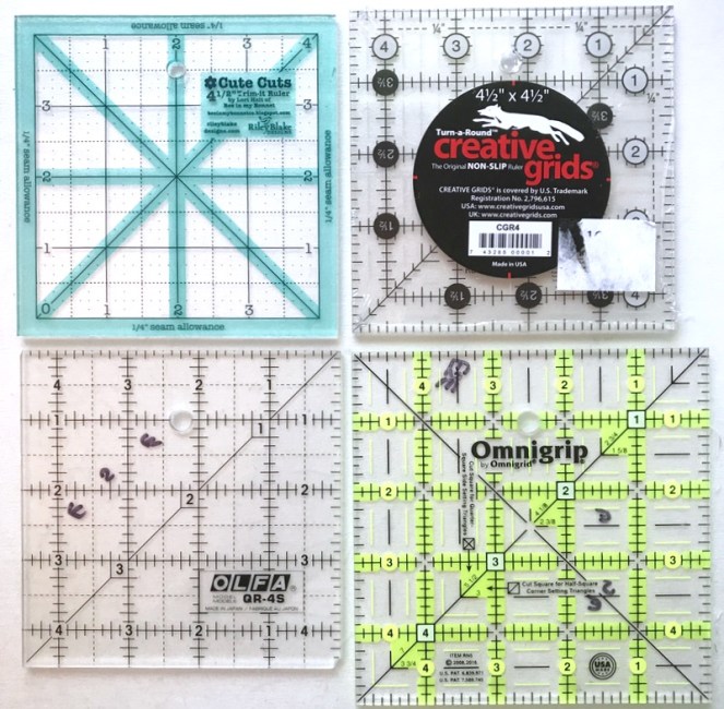 Small Square Rulers
