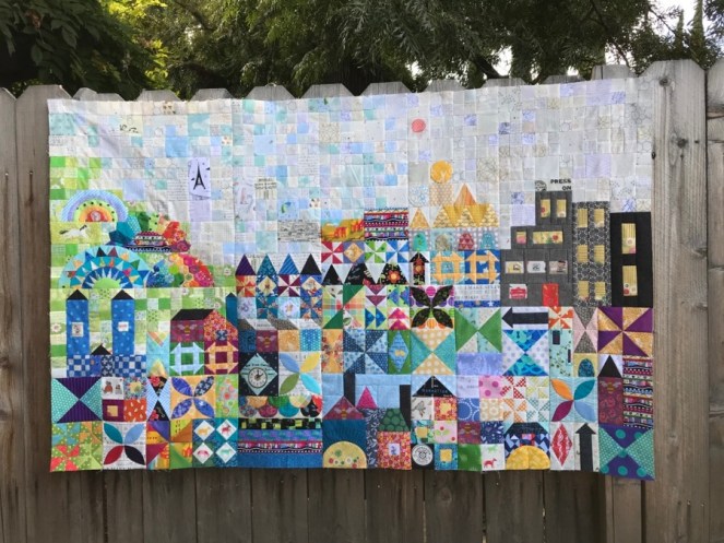 My Small World Top • flimsy finish