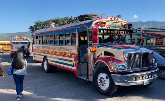Guatemala Chicken Bus