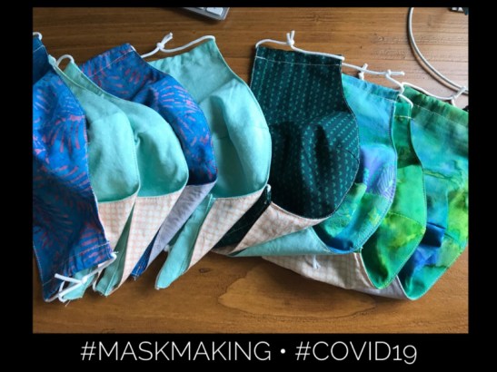 Making Masks April 2020