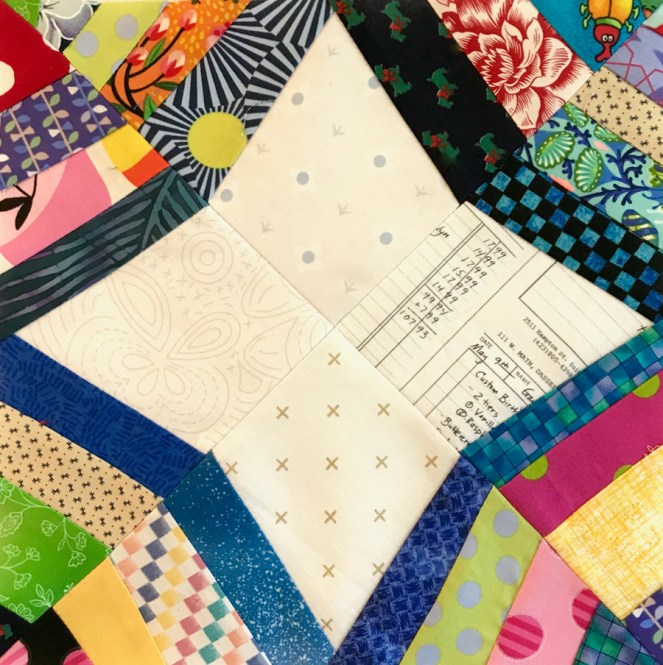 Basic String Piecing • First Monday Sewday Lesson (and a few other things)