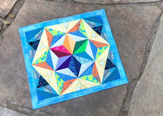 Choose Something Like a Star: Quilt Finish