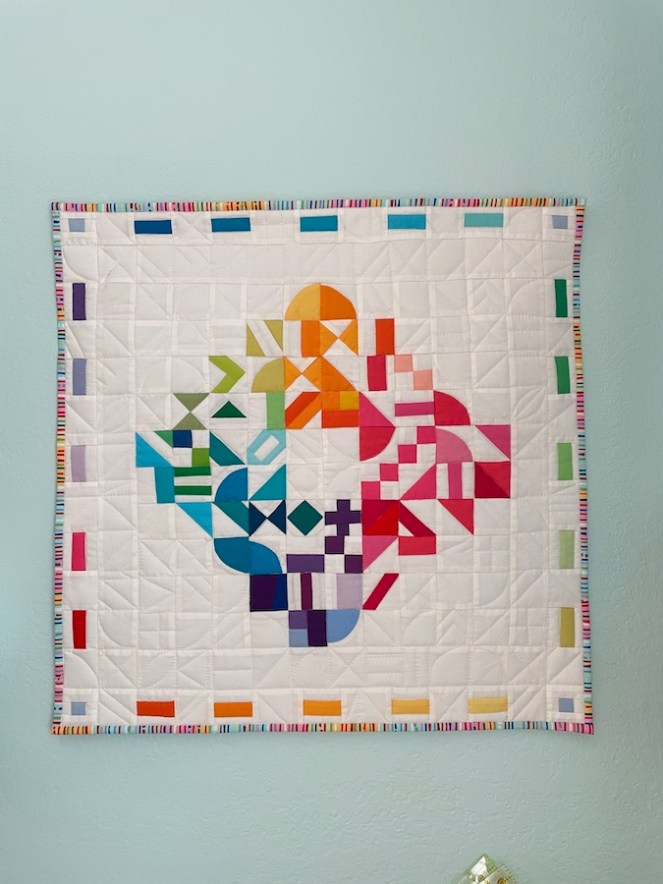 A Tiny Spritz of Elements • Quilt Finish • This and That: Nov 2021