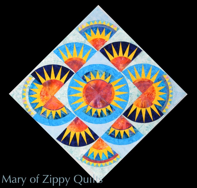 Blooming Scrap Quilt &&nbsp;Progress