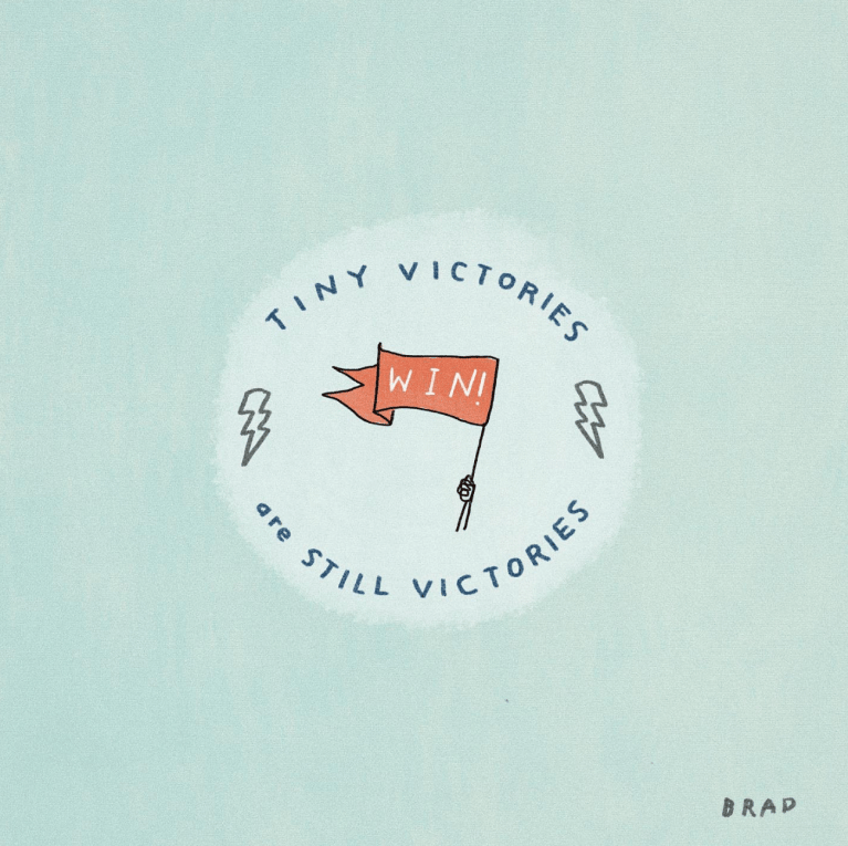 Tiny Victories are Still Victories – OccasionalPiece–Quilt!