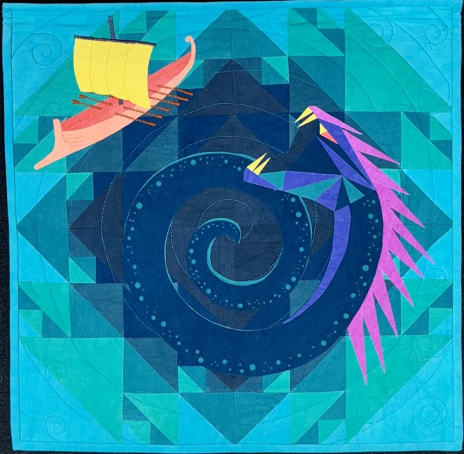 Two Quilt Finishes, SAHRR, and The&nbsp;Abyss