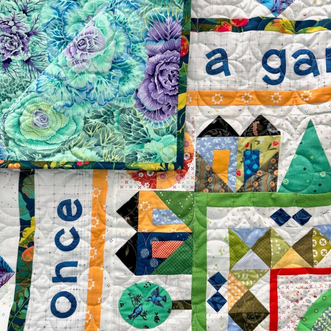 Earth Was Once A Garden Place • Quilt&nbsp;Finish