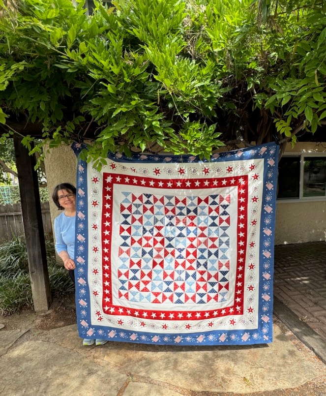 The Betsy Ross Quilt • Quilt Finish for America250